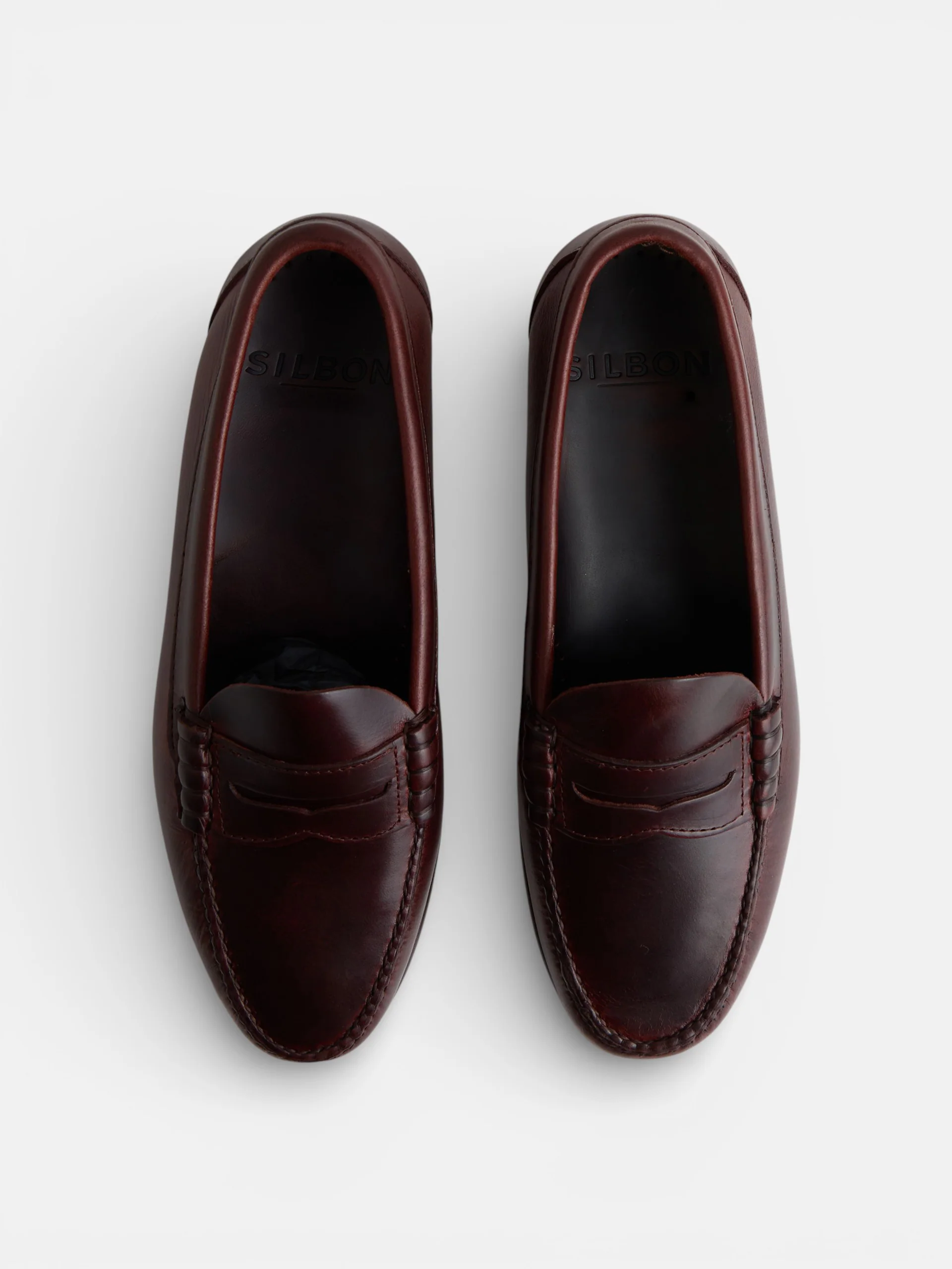 Zapato mocasin premium penny piel marron - Image 3