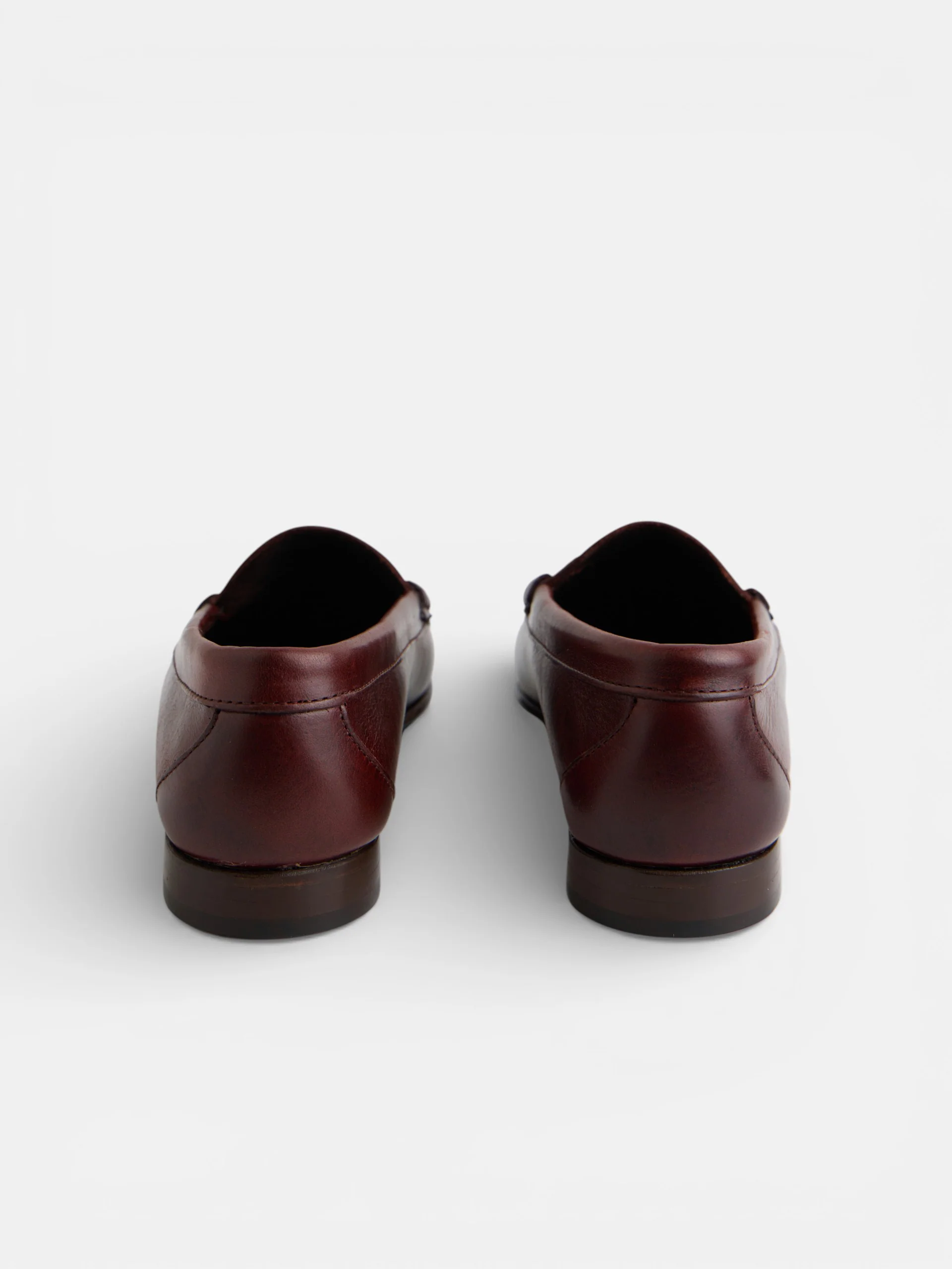 Zapato mocasin premium penny piel marron - Image 4
