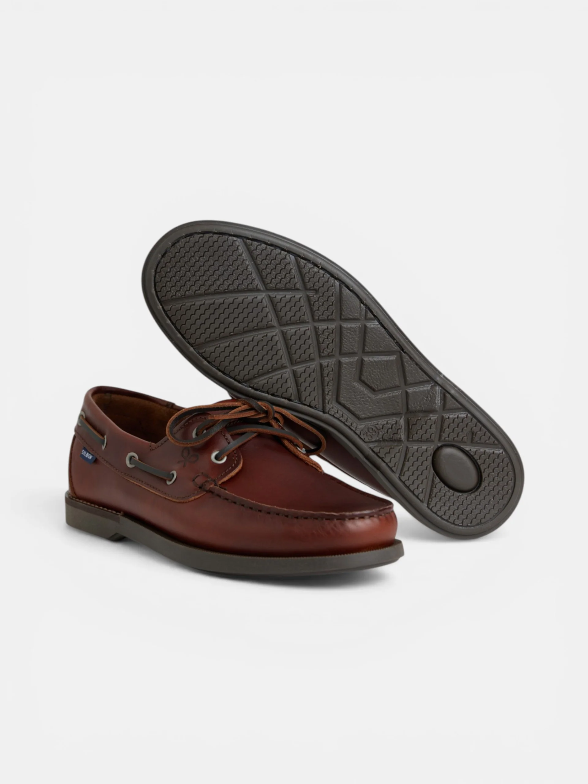Zapato nautico piel fino marron claro - Image 6