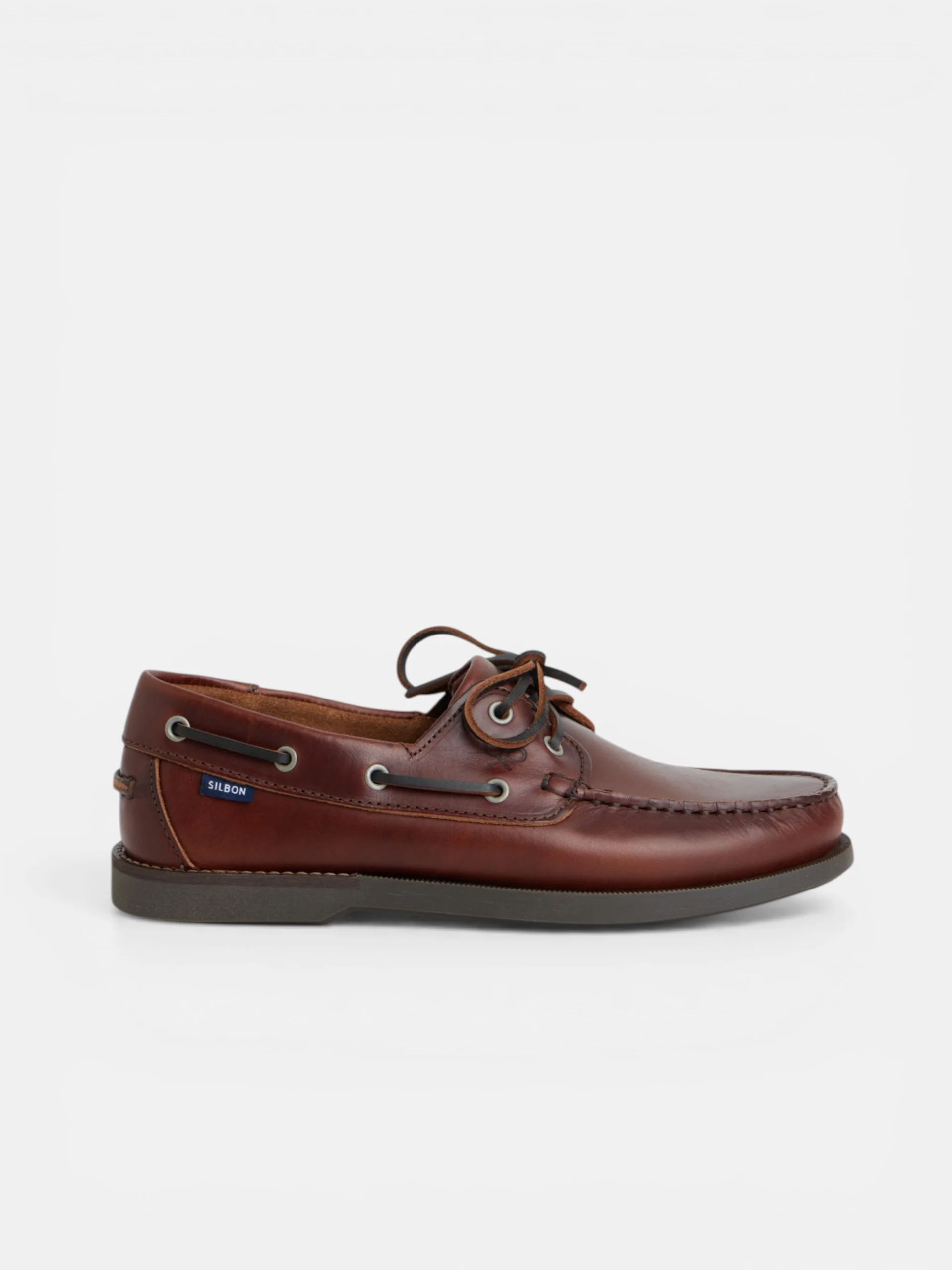 Zapato nautico piel fino marron claro - Image 8