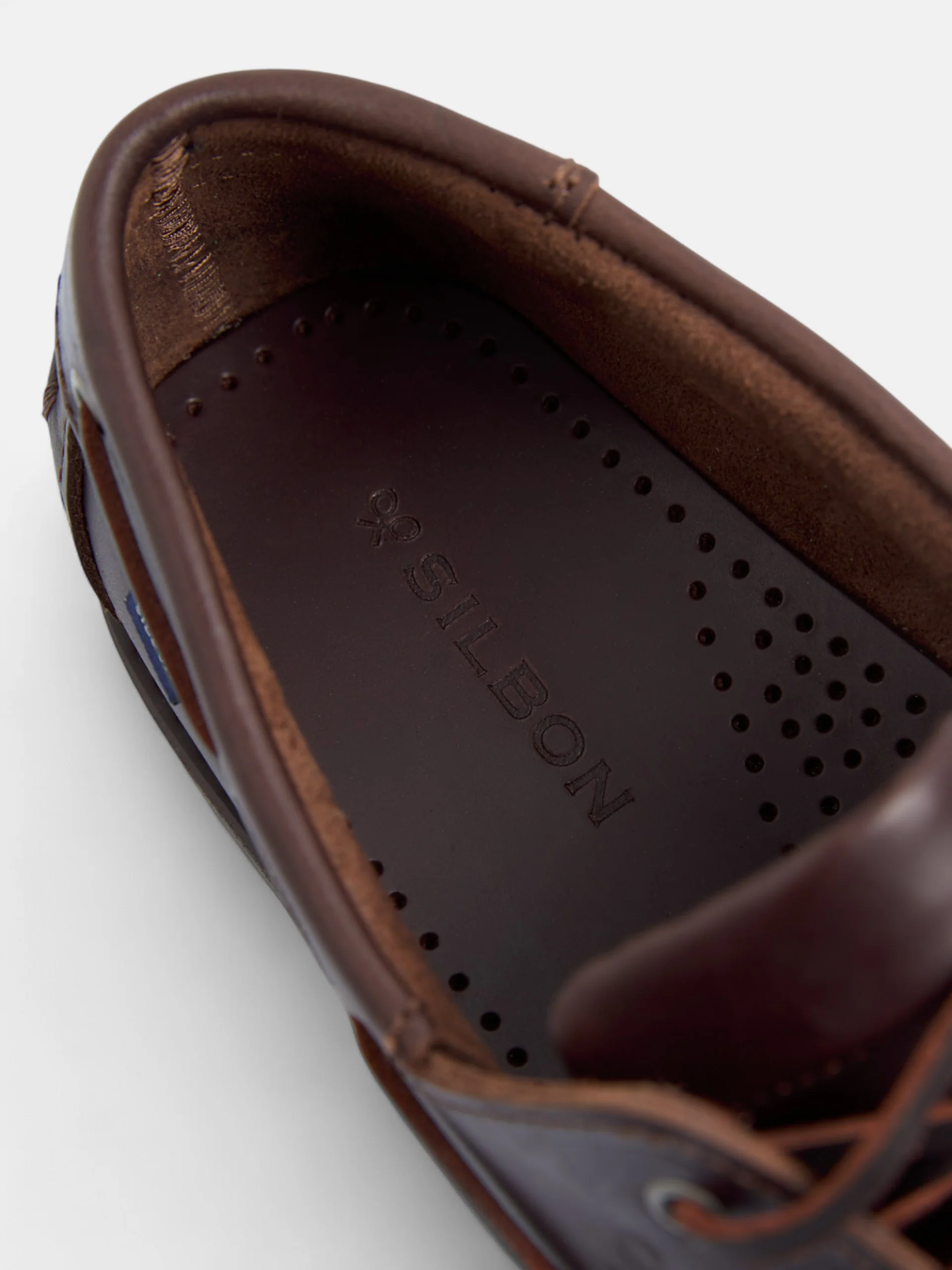 Zapato nautico piel fino marron oscuro - Image 2
