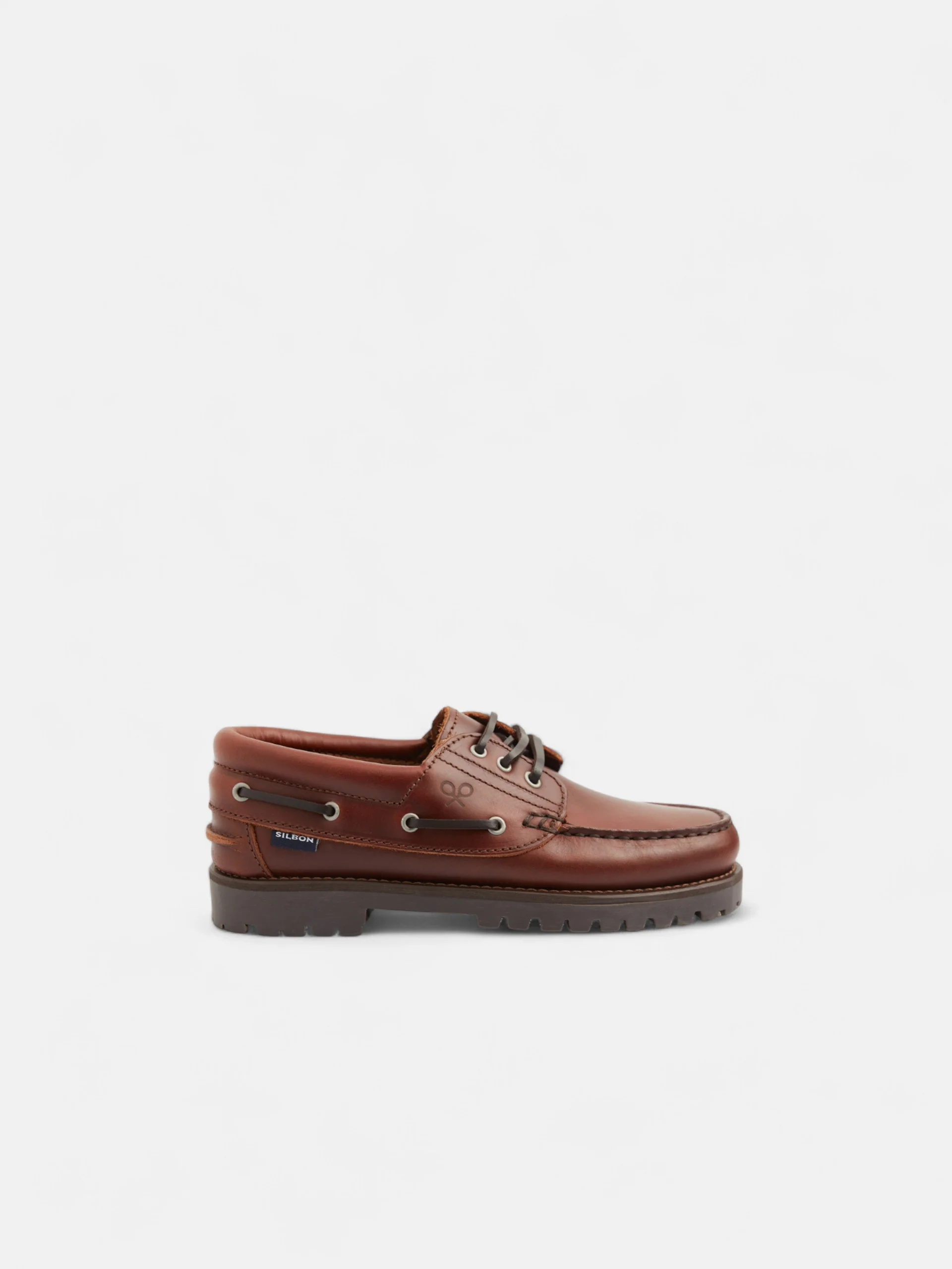 Zapato sport kids nautico piel marron - Image 6