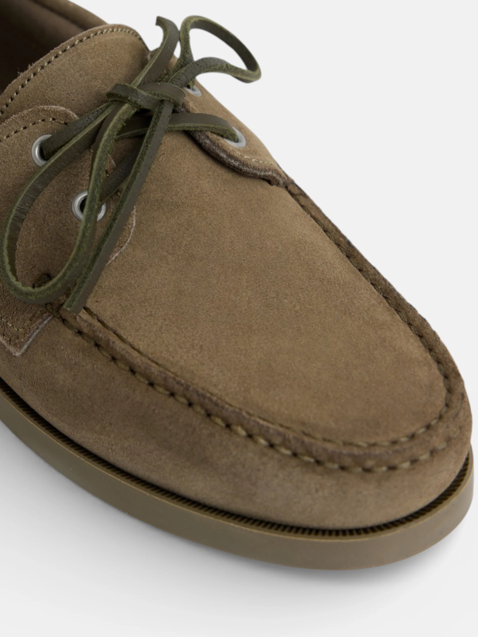 Zapato sport nautico ante verde - Image 2