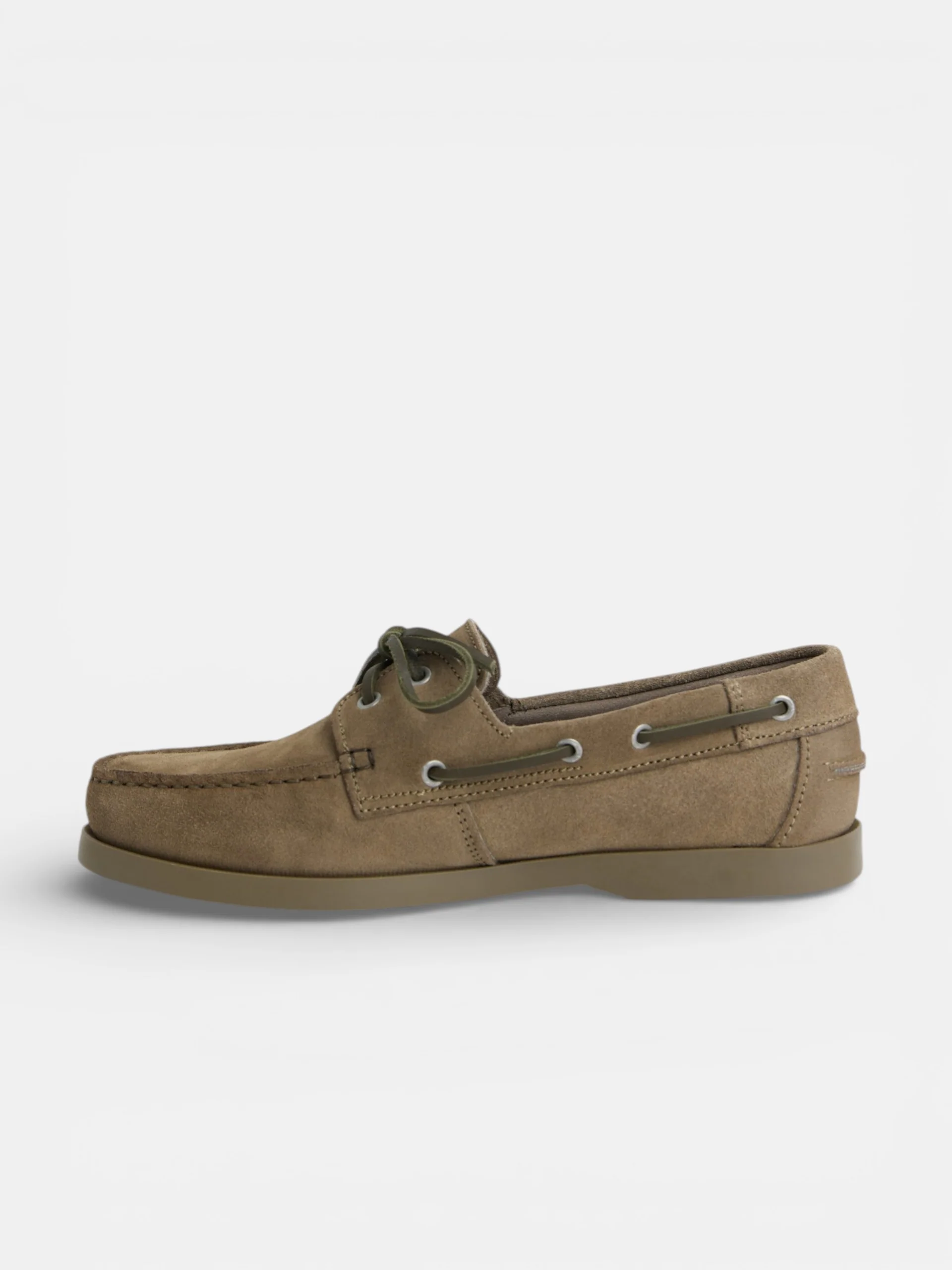 Zapato sport nautico ante verde - Image 7