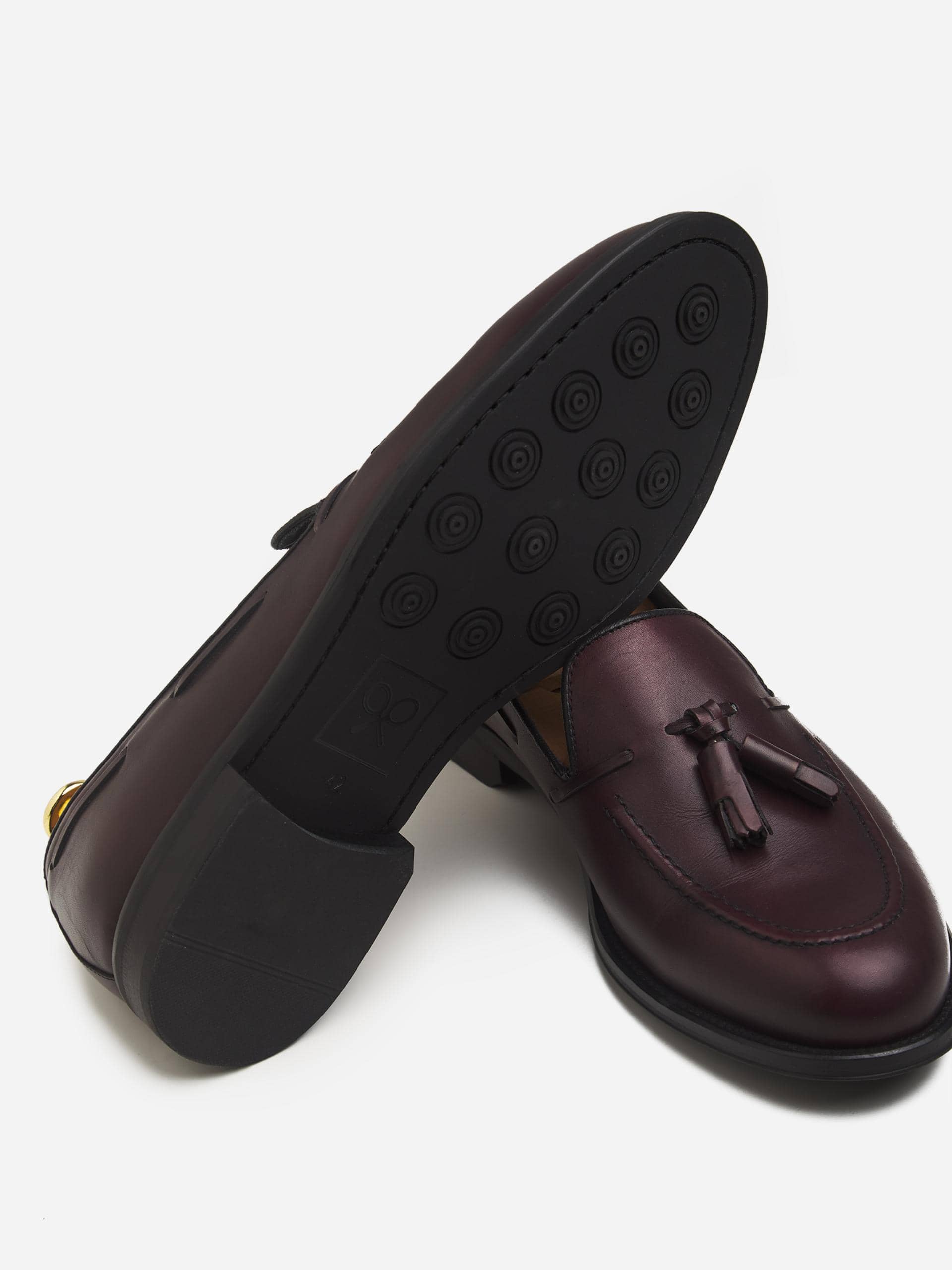 Zapato vestir borlas burdeos mate - Image 7