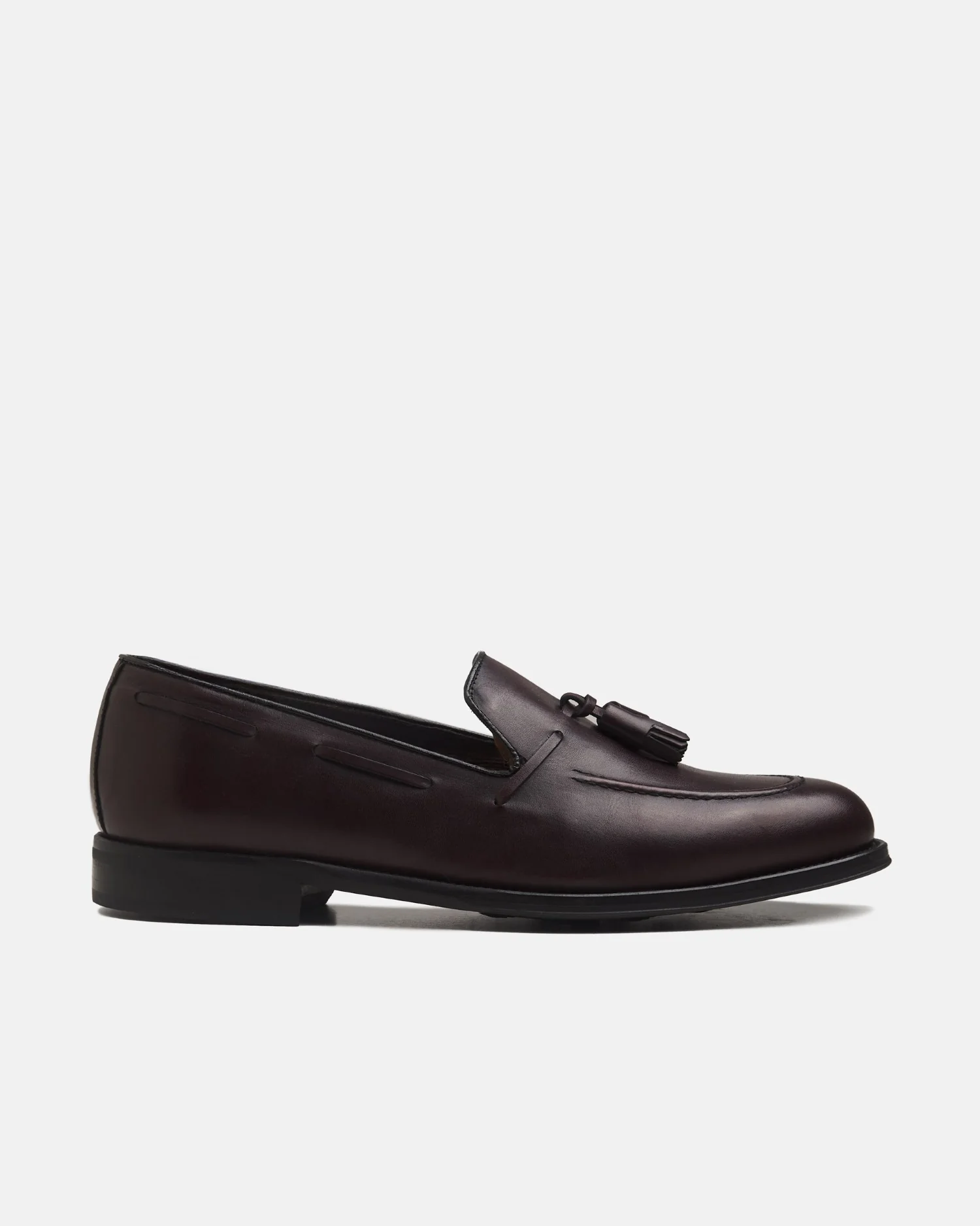Zapato vestir borlas burdeos mate - Image 8