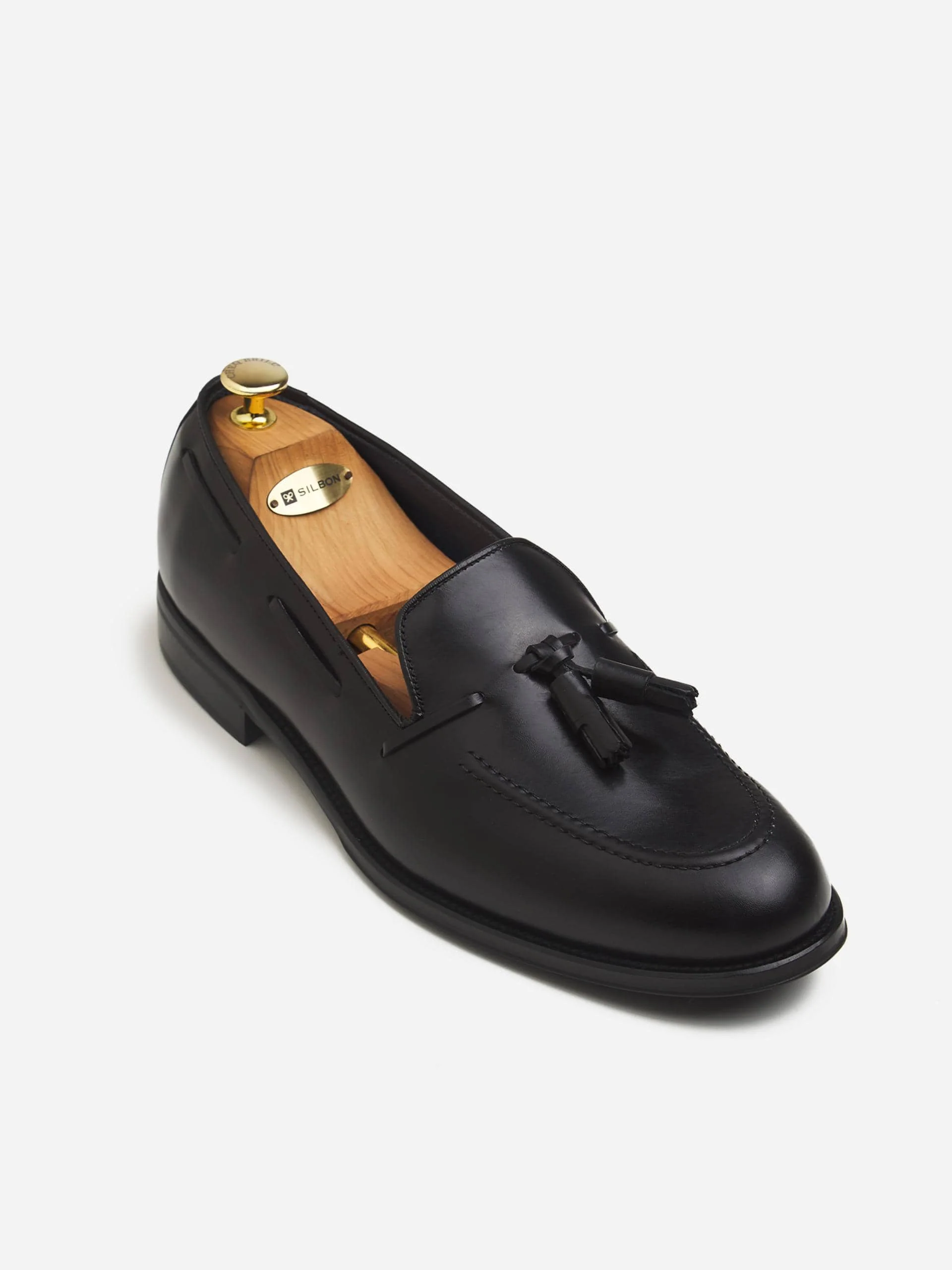 Zapato vestir borlas negro mate - Image 3