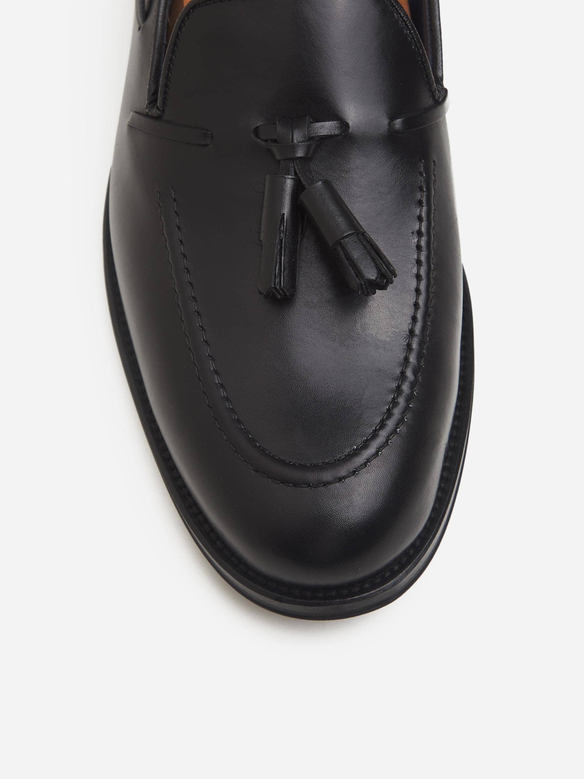 Zapato vestir borlas negro mate - Image 4
