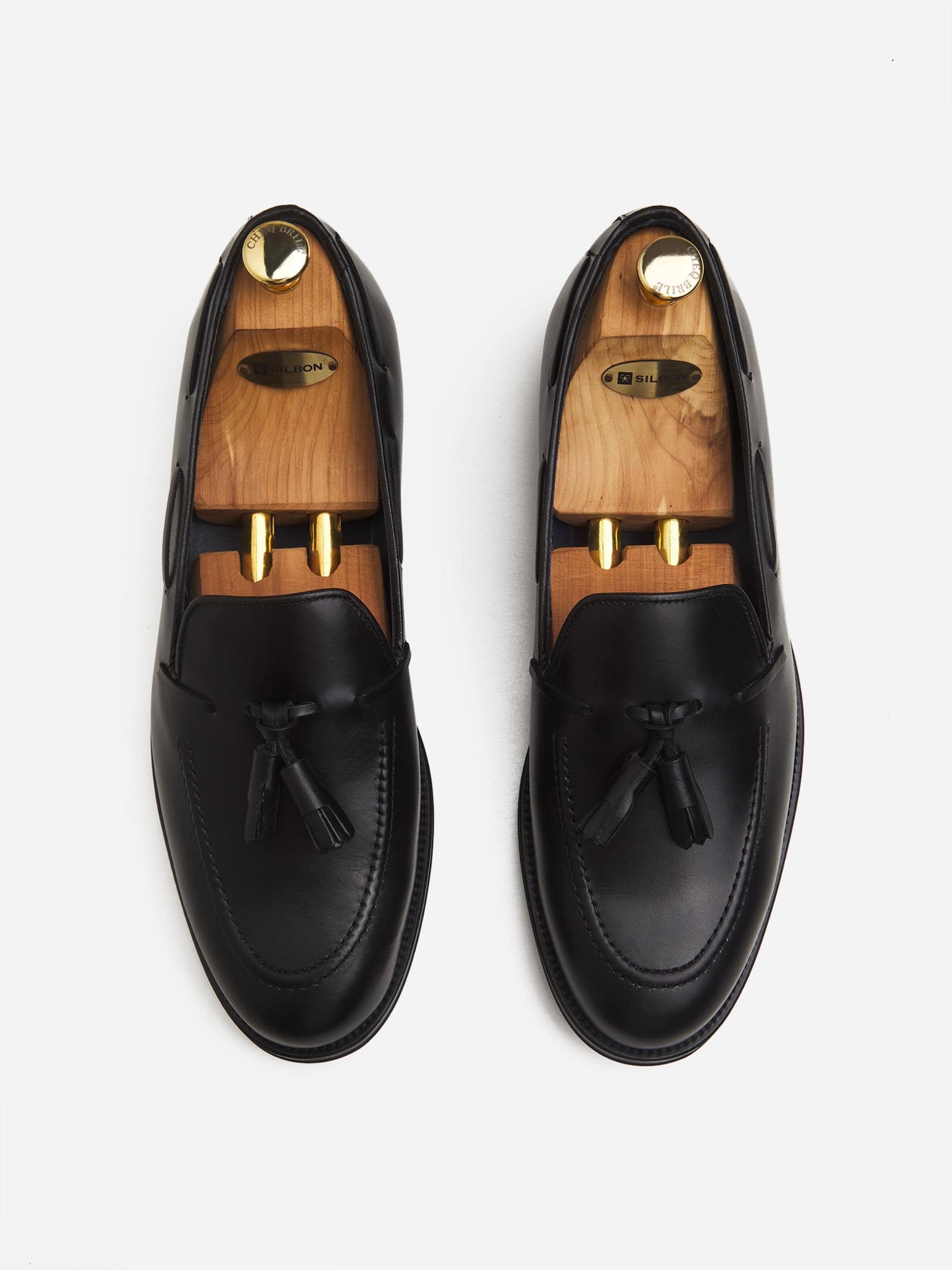 Zapato vestir borlas negro mate - Image 5