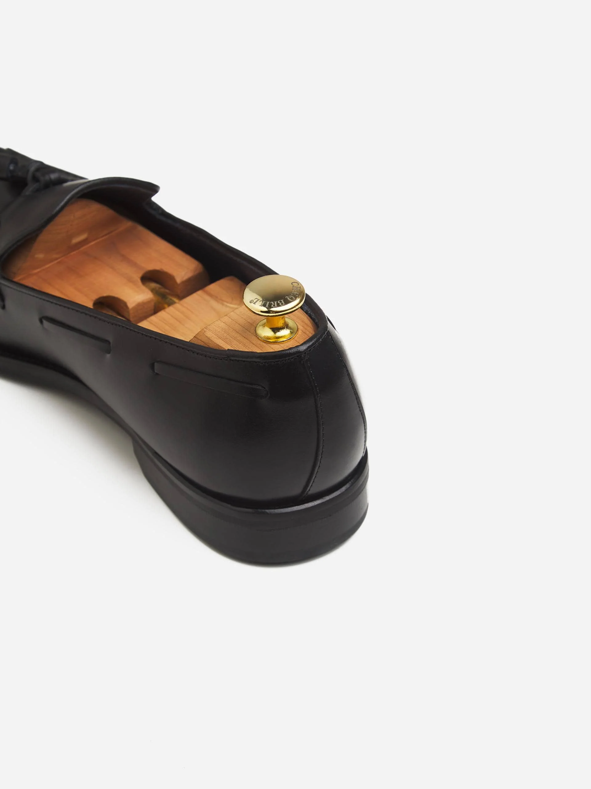 Zapato vestir borlas negro mate - Image 6