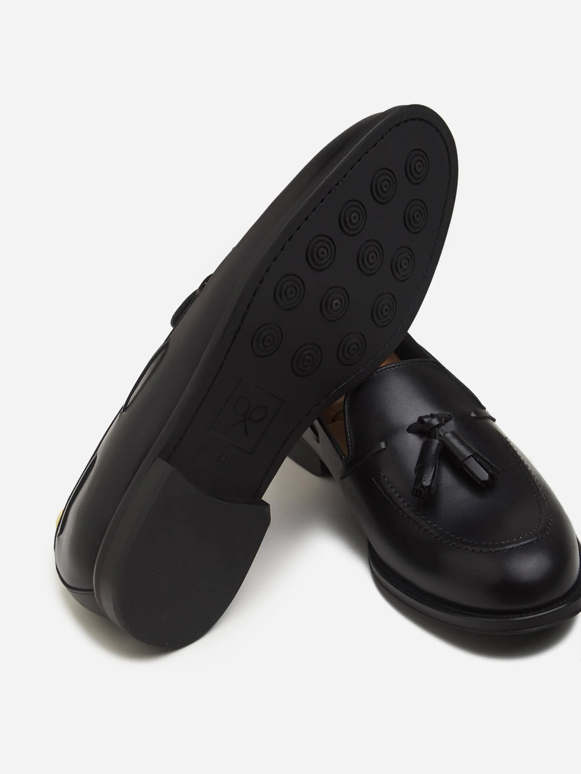 Zapato vestir borlas negro mate - Image 7