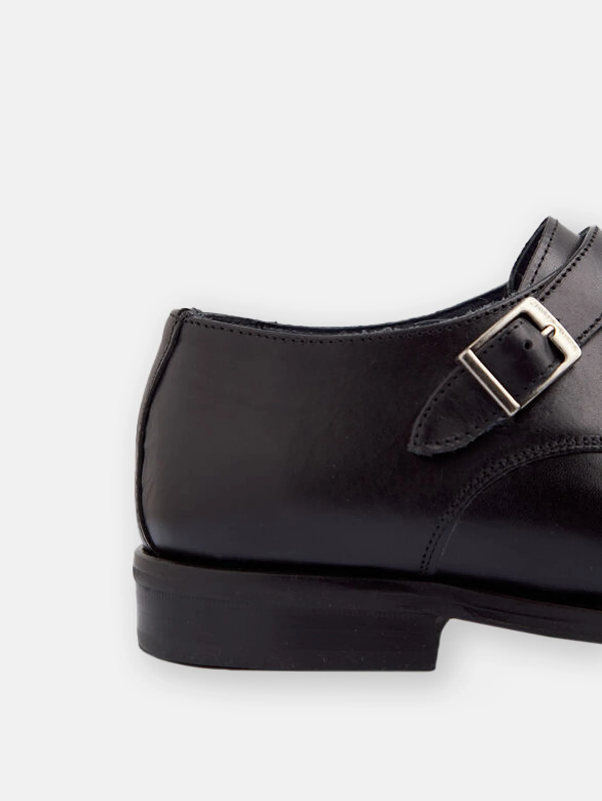 Zapato vestir monkstrap piel negro - Image 6